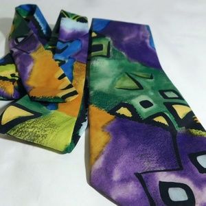 Antonio Calafantano Vintage Silk Tie made in Milan
